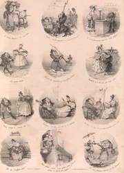 Twelve Satirical Vignettes