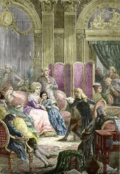 The Salon of Suzanne Curchod and Madame Necker