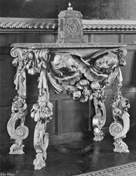 A Grinling Gibbons Console