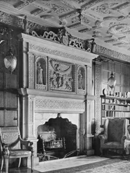 Chimney-Piece at Hardwick House, Oxfordshire