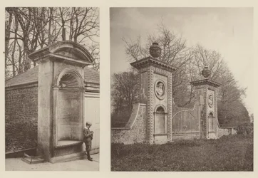 Coleshill, Berkshire, an Alcove, Gateway at the Back Entrance
