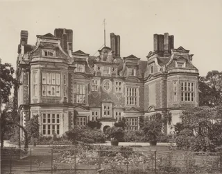 Swateley Hall, Uxbridge, the Garden Front