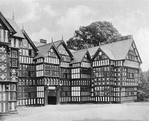 The East Wing, Park Hall, Oswestry, Shropshire (destroyed by fire in 1918)