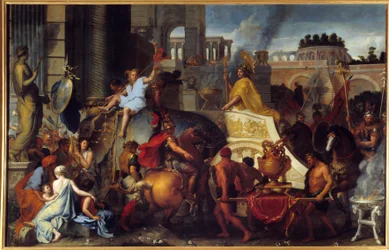 The Triumph of Alexander or Entry of Alexander the Great in Babylon