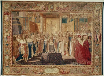 The coronation of Louis XIV ...