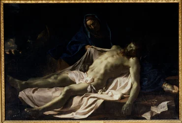 The Dead Christ on the Knees of the Virgin Pieta