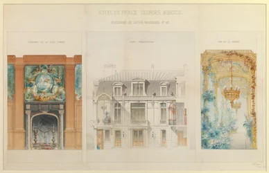 Project for the Hotel of Prince Georges Bibesco
