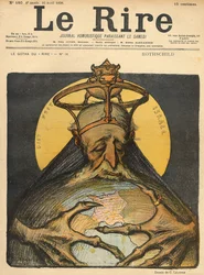 Caricature of the Rothschild Family, from the front cover of 