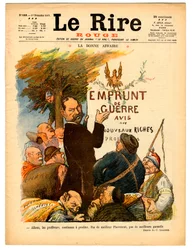 Cover of Le Lire rouge, Satirical in Colors
