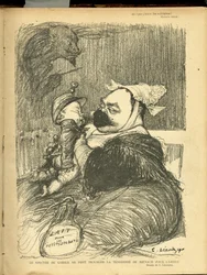 Illustration of Charles Leandre (1862-1934) in Le Lire