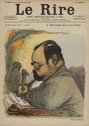 Joseph Reinach, Illustration for Le Rire