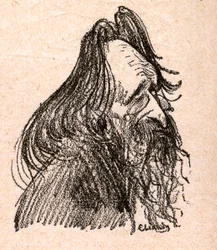 Jules Guesde (1845-1922) French Politician - Engraving in 