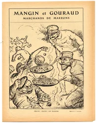 Le Lire rouge, satire in black and white
