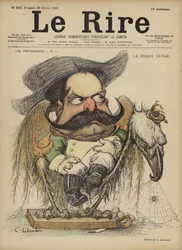Le Prince Victor, Illustration for Le Rire
