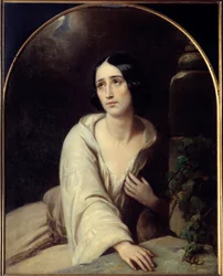 The favorite of Gaetano Donizetti. Illustration for the opera 