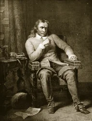 Portrait of Oliver Cromwell, Illustration from 