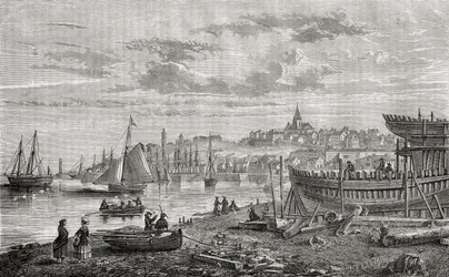 Granville, France, in the 18th century, from 