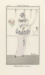 Morning Undress, from Costumes Parisiens, Published 1913