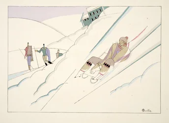 Sled, from Sports & Entertainments, pub. 1914