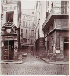 Impasse St. Claude, from Rue St. Sauveur, Paris, between 1858-78