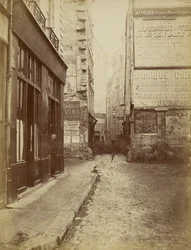 Rue Tirechappe, view taken from Rue Saint-Honoré