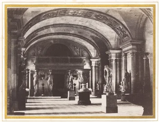 Salle des Cariatides, at the Louvre Museum