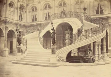[Staircase, Interior of Hôtel de Ville]