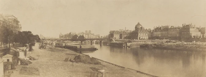 The Seine from the Pont du Carrousel Looking towards Notre Dame