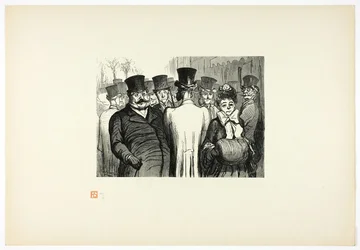 Le Boulevard des Italiens, from Tirage Unique de Trente-Six Bois