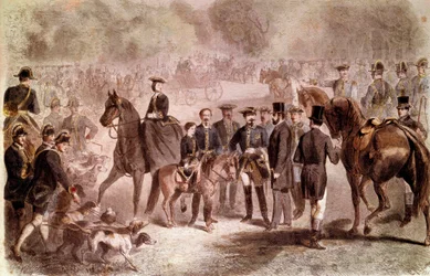 Napoleon III: The hunting appointment at the King