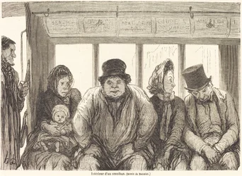 Interior of an Omnibus [bottom half]