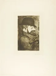 Portrait of Toulouse-Lautrec, from the first album of L
