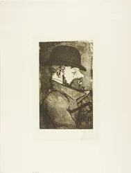 Portrait of Toulouse-Lautrec, from the first album of L
