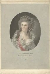 Portrait of Wilhelmina of Prussia, Princess of Orange-Nassau