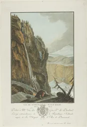 View of the Schild-Wald-Bach, Taken in Winter