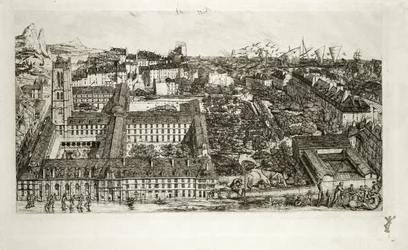 College Henri IV and the Lycee Napoleon