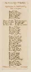 Dedicatory Verses to Reinier Nooms, Called Zeeman