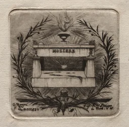 Etchings of Paris: Molière