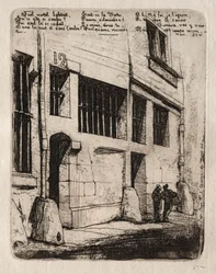 Etchings of Paris: The Street of the Bad Boys