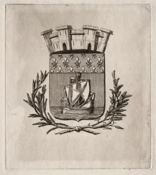 Etchings of Paris: The Symbolical Arms of the City of Paris