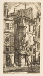 House with a Turret, rue de la Tixéranderie, Paris