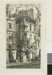 House with a Turret, rue de la Tixeranderie
