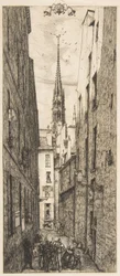 La Rue des Chantres, Paris