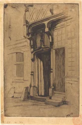 Doorway of an Ancient Convent, Rue Mirabeau, Bourges