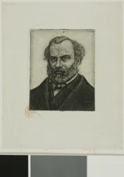 Portrait of Armand Guéraud of Nantes, Printer and Man of Letters