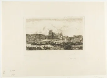 The Old Louvre, Paris, 1651