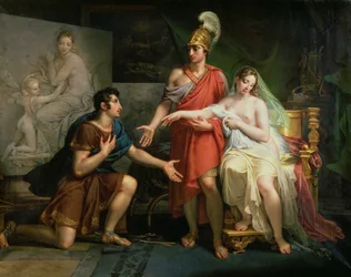 Alexander the Great Hands Over Campaspe to Apelles, 1822