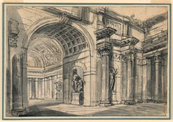 Architectural Fantasy: Palace Interior