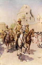 Lord Kitchener Entering Omdurman After the Battle