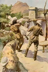 Roberts Saved by a Trooper at Bhagwana